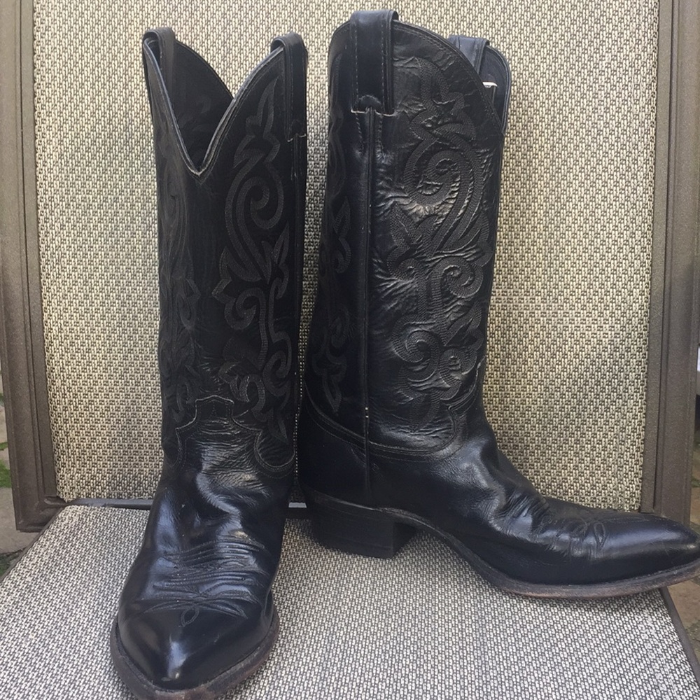 Men’s Justin leather Cowboy boots